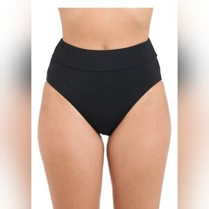 Nwt La Blanca Island Goddess Cinch Back Cinch  High Waist Bottom size 16